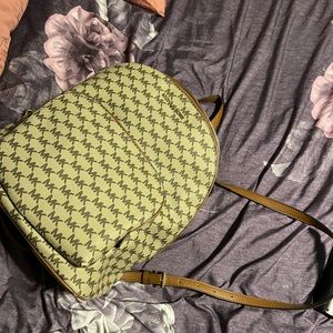 Fairly new Michael kors backpack purse